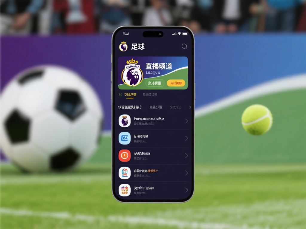 第三步：选择感兴趣的直播频道
进入APP后，你会