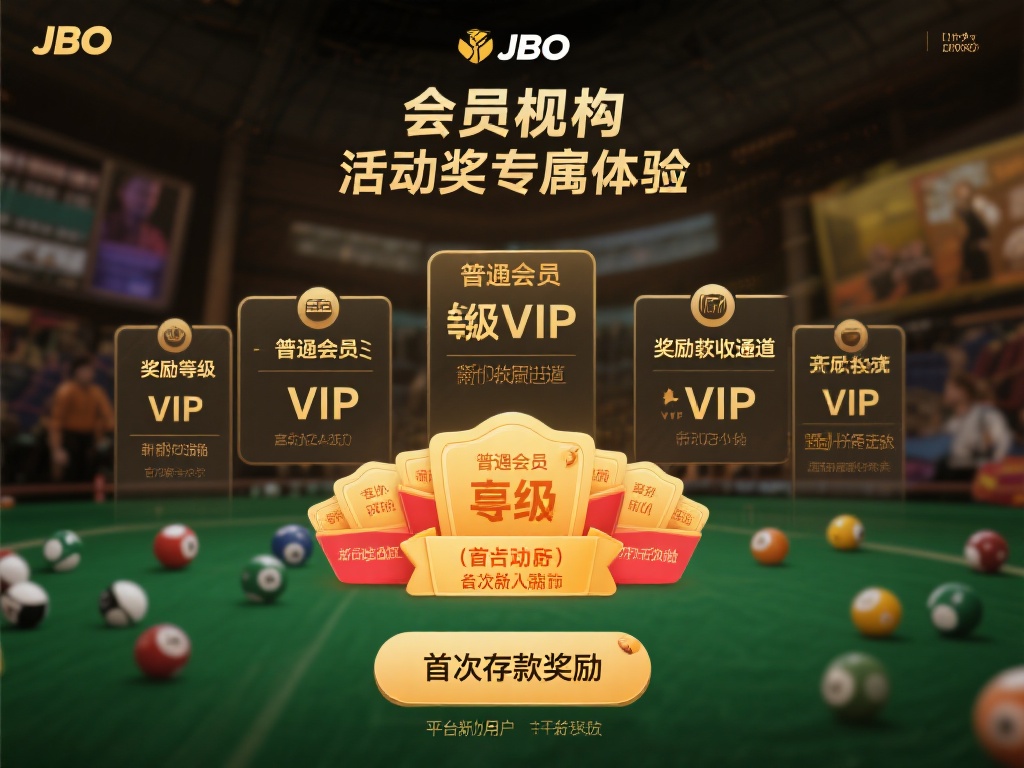 多个奖励层级，打造专属体验
JBO的会员制度也与