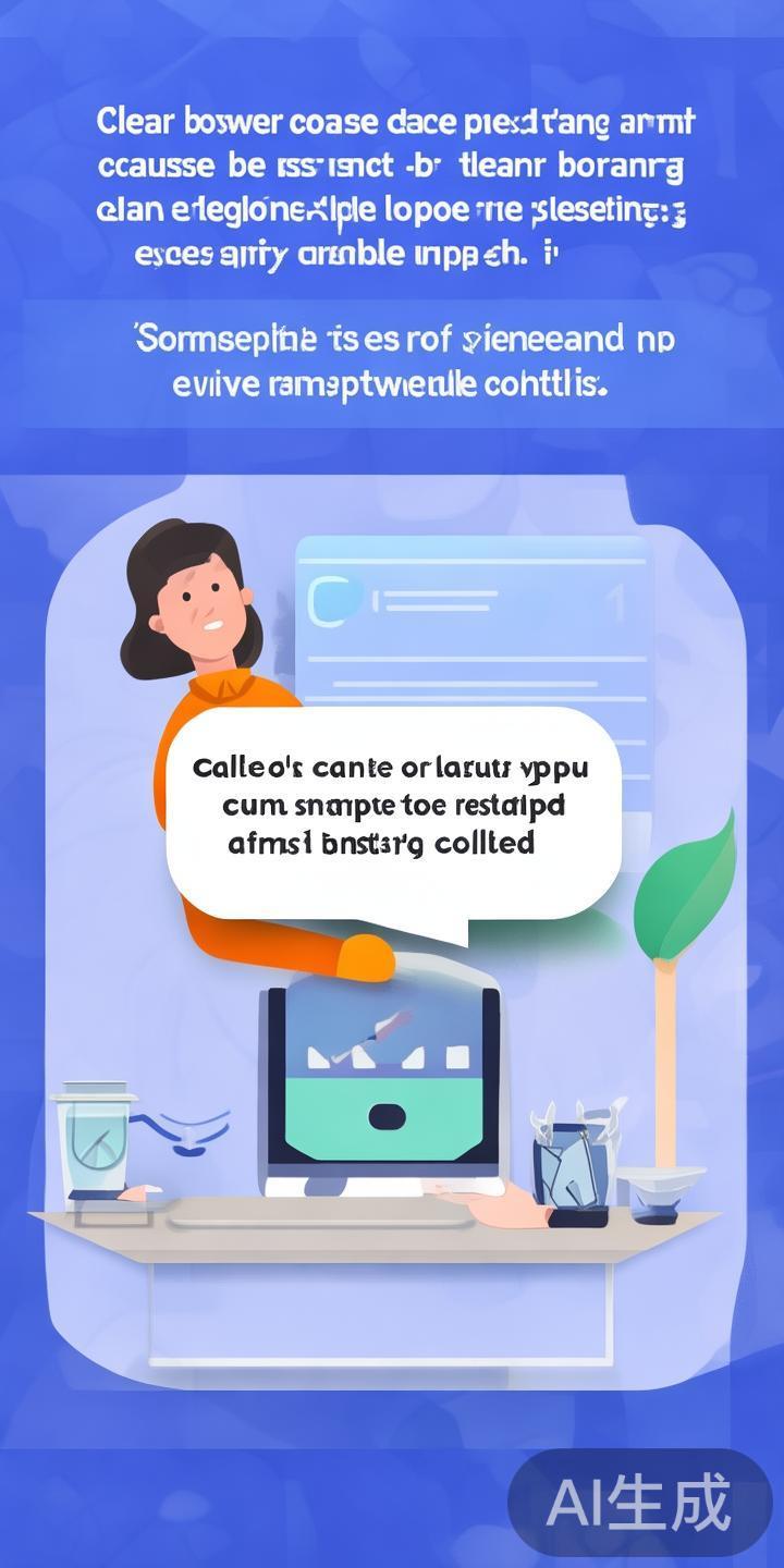 2.&nbsp;清理浏览器缓存或重启APP
缓存过多可能导